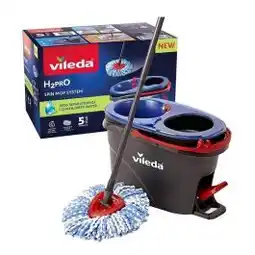Electro Depot VILEDA H2 PRO SPIN MOP Schoonmaakkit aanbieding