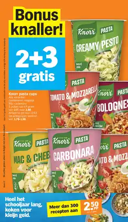 Albert Heijn Knorr pasta cups aanbieding