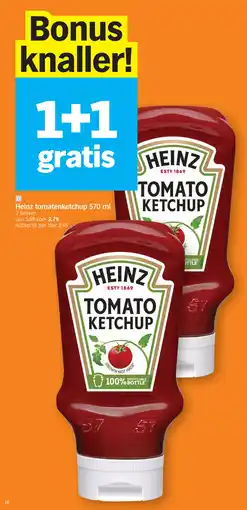 Albert Heijn Heinz tomatenketchup aanbieding
