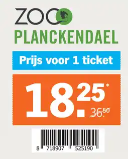 Albert Heijn ZOO PLANCKENDAEL aanbieding
