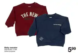 Zeeman Baby sweater aanbieding