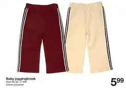 Zeeman Baby joggingbroek aanbieding