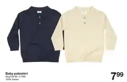 Zeeman Baby poloshirt aanbieding