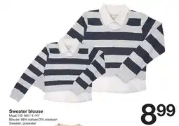 Zeeman Sweater blouse aanbieding