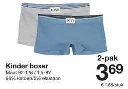Zeeman Kinder boxer aanbieding