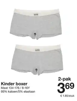 Zeeman Kinder boxer aanbieding