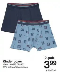 Zeeman Kinder boxer aanbieding