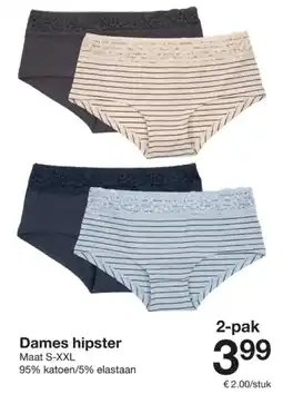 Zeeman Dames hipster aanbieding