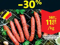 Cora Merguez lam en rund aanbieding