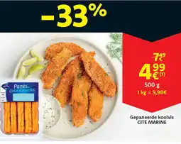 Cora Gepaneerde koolvis cite marine aanbieding