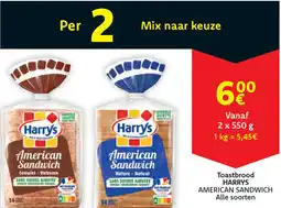 Cora Harry's Toastbrood aanbieding