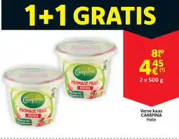 Cora Campina verse kaas hele aanbieding