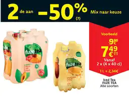 Cora Fuze tea Iced Tea aanbieding