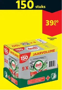 Cora Dreft vaatwastabs aanbieding