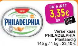 Cora Philadelphia verse kaas plantaardig aanbieding