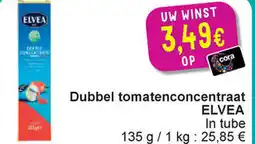 Cora Elvea dubbel tomatenconcentraat aanbieding