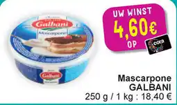 Cora Galbani Mascarpone aanbieding
