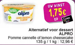 Cora Alpro alternatief voor dessert. aanbieding