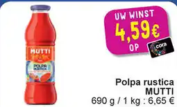 Cora Mutti polpa rustica aanbieding