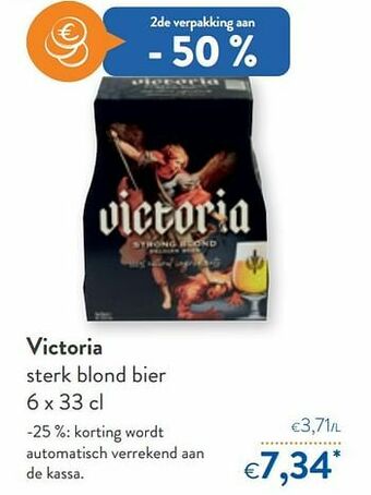 OKay Victoria sterk blond bier aanbieding