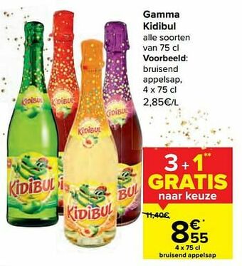 Carrefour Bruisend appelsap aanbieding