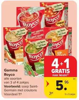 Carrefour Gamma Royco aanbieding