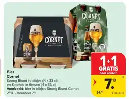Carrefour Bier Cornet aanbieding
