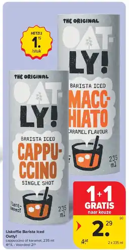 Carrefour IJsko e Barista Iced Oatly! aanbieding