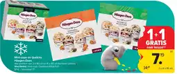 Carrefour Mini-cups en ijssticks Häagen-Dazs aanbieding