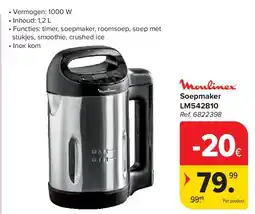 Carrefour Soepmaker LM542810 aanbieding