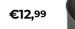 Hubo Practo Home pelletschop 20x12 cm zwart aanbieding