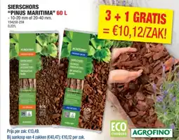 Hubo Agrofino Premium Decor sierschors 20-40 mm 60l pinus maritima aanbieding