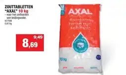 Hubo Axal zouttabletten voor waterontharders 10kg aanbieding