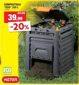 Hubo Keter Eco compostbak 320l aanbieding