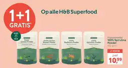 Holland & Barrett Op alle H&B Superfood aanbieding
