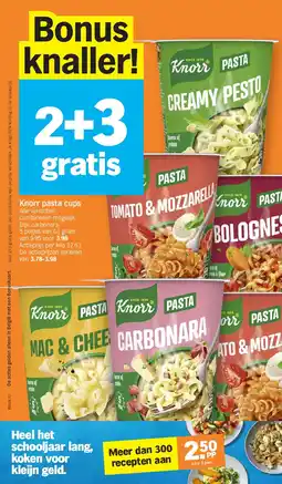 Albert Heijn Knorr pasta cups aanbieding