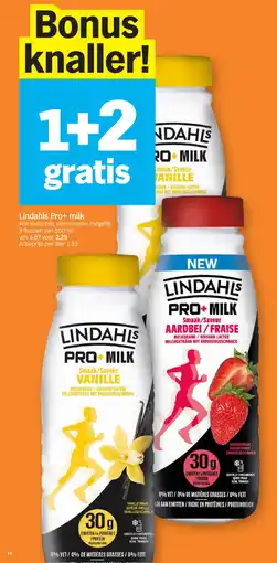 Albert Heijn Lindahls Pro+ milk aanbieding