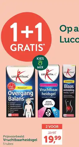 Holland & Barrett Vruchtbaar- heidsgel aanbieding