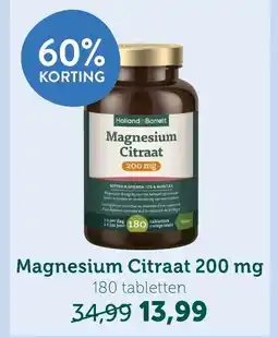 Holland & Barrett Magnesium Citraat 200 mg aanbieding