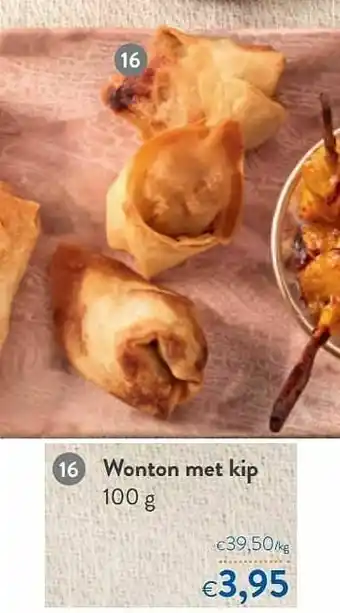 OKay Wonton met kip aanbieding