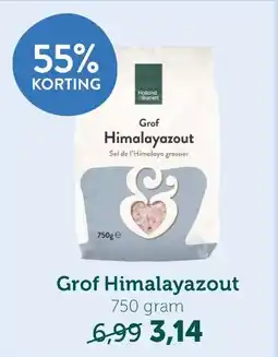 Holland & Barrett Grof Himalayazout aanbieding