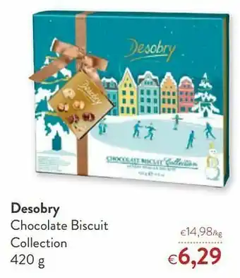 Desobry chocolate biscuit collection