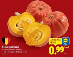 Lidl Hokkaidopompoen aanbieding