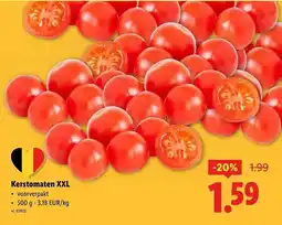 Lidl Kerstomaten XXL aanbieding