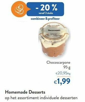 OKay Homemade desserts chocoscarpone aanbieding