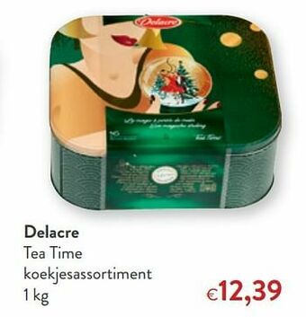 OKay Delacre tea time koekjesassortiment aanbieding