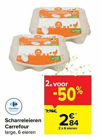Carrefour Scharreleieren carrefour aanbieding