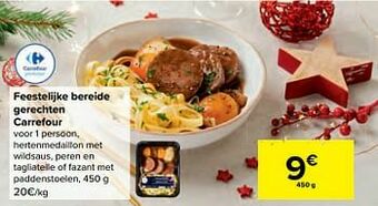 Carrefour Feestelijke bereide gerechten carrefour aanbieding