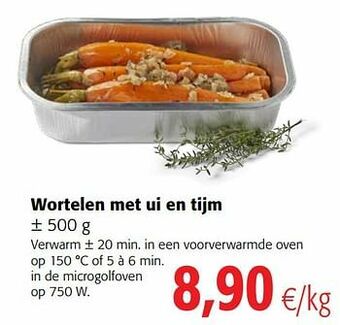 Colruyt Wortelen met ui en tijm aanbieding
