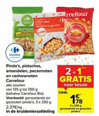Geroosterde en gezouten pinda’s